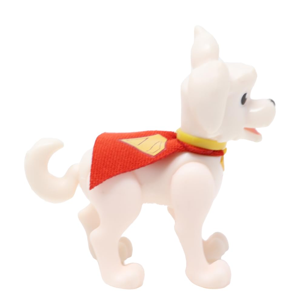 Imaginext Ersatzteil für Fisher-Price Superman Super Friends Justice Gang Spielset JDL09 – Ersatz-Actionfigur Krypto der Hund