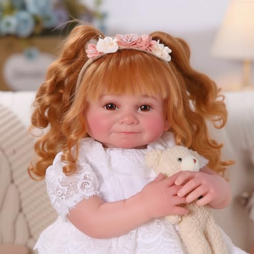BABESIDE Lifelike Reborn Baby Dolls Bemi – 20 Inch Realistic-Newborn Baby Doll with Soft Cloth Body, Real Life Toddler Dolls for Girls, Collectors & Gift Giving