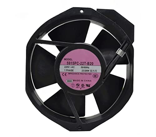 Ventilador de refrigeración industrial de 220 V y 23 W para equipos