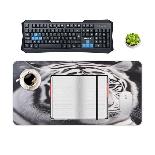 Pad Mouse Grande VstaDank White Tiger con Base Antideslizante miniatura 4