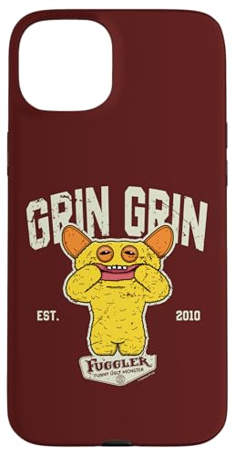 Fuggler Grin Grin Yellow Snuggler �J���b�W�X�|�[�c �X�}�z�P�[�X iPhone 15 Plus �p