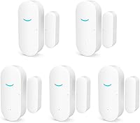 Vista 7 de Paquete de 2 alarmas inteligentes inalámbricas con sensor inteligente WiFi para puertas y ventanas, sistema de seguridad para el hogar con control