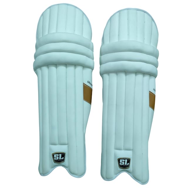 SL Ultra Max Lightweight Cricket Batting Pads Legguards EVA + PU Leather Beginner to Intermediate (Men's )-image-17