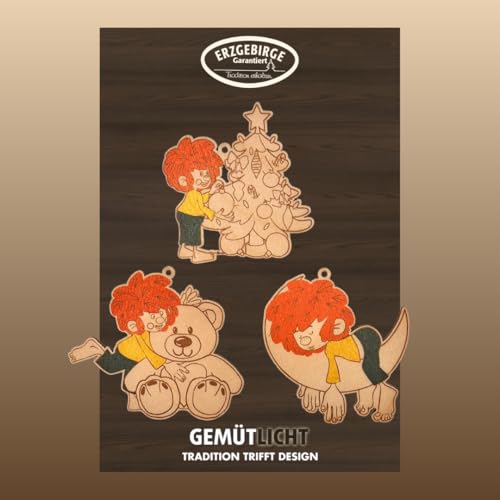 WEIGLA - Baumbehang aus Holz original Erzgebirge I Christbaumschmuck I...