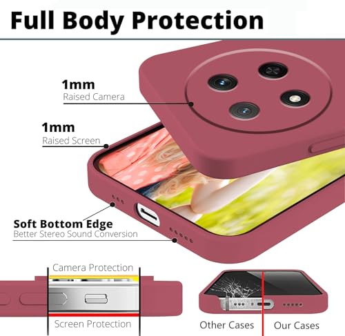 Coque Honor Magic 7 Lite antichoc mince protection rouge - 4
