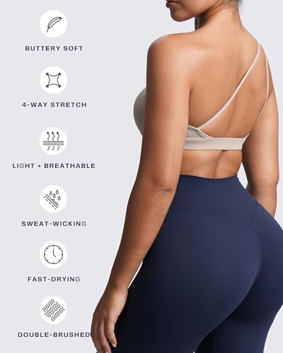 Image of Aoxjox Astoria One Shoulder Sports Bra