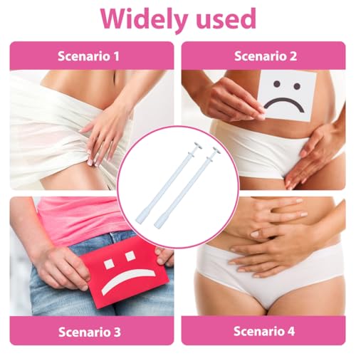 GXGM 14 Stück Einweg Vaginal Creme Applikatoren,Vaginal Applikator Fuer,Hygienische Gewinde Injektor Applikatoren,Gleitgel Applikator Spritze Gleitmittel Tube für Die Meisten Zäpfchen Unguent