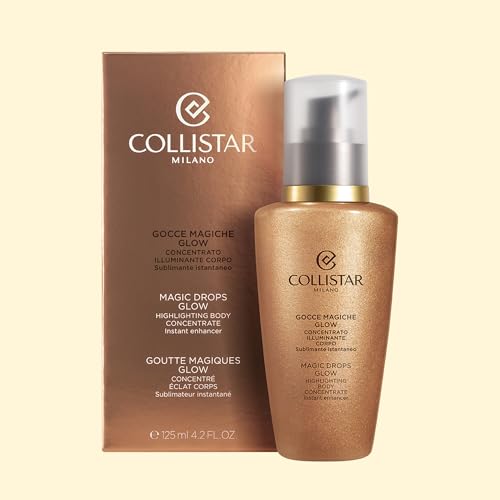 Collistar Gocce Magiche Glow, Aufhellendes Körperkonzentrat, Leichte und Frische Textur, Enthält Keine Selbstbräunenden Wirkstoffe, 125 ml