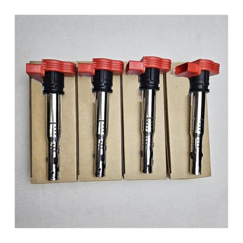 Bobine d'allumage 06E905115G pour R8 et A4, lot de 4 pièces pour moteurs essence