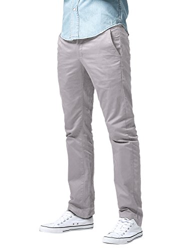 Match B01MDUAURV Men'S Slim Fit Straight Leg Casual Pants cover