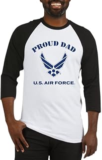 CafePress Proud US Air Force Dad Baseball Baseball Shirt