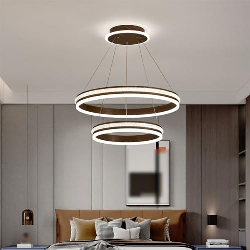 Lampe suspendue LED tricolore à intensité variable et hauteur réglable - 2