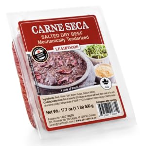Carne Seca 500g - Salted Dry Beef 17.7 Oz