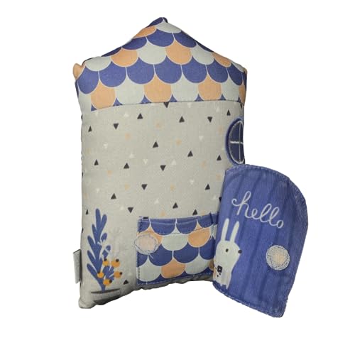 Splosh Tooth Fairy House Navy, Magical Tooth Fairy Pillow with Fairy Door to Place Lost Tooth