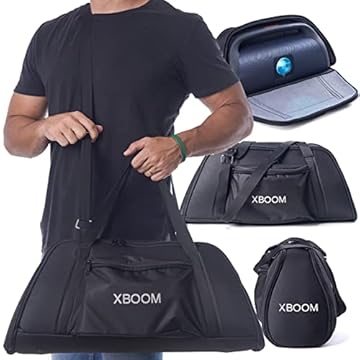 Bolsa Case Capa Bag Polo Culture Compatível com LG Xboom Go Power Xg9 Acolchoada Premium