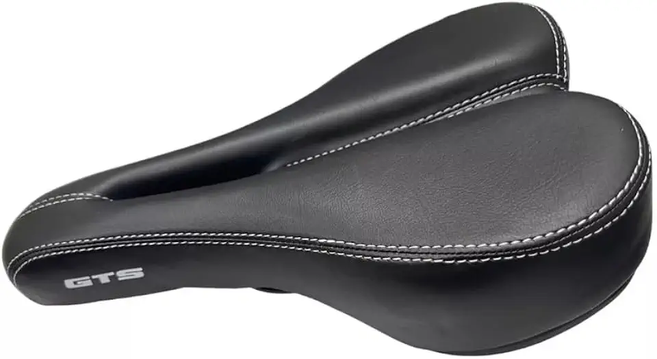 Banco Selim Vazado Gts Biketec Mtb Preto C/carrinho Confort