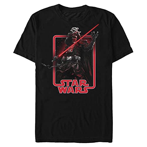 Star Wars Sam Vador t-shirt homme anti-déformation coupe droite