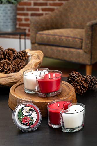 The Candle CottageLarge DUOS/Dual Fragrance Candles 22.OZ Premium Candle Two Piece Set Featuring Wild Currant Berry/Vanilla Silk Scented