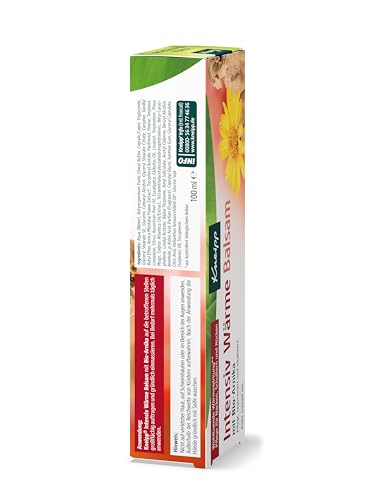 Kneipp Wärmebalsam mit Arnika - wohltuend nach körperlichen Aktivitäten - Wärmewirkung dermatologisch bestätigt - für Nacken, Schultern und Rücken - 100ml
