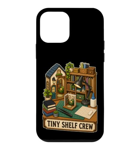 TINY SHELF CREW �~�j�`���A�{�I�A�����ȍ�Ƒ�A�����ȃ����v�A�܂� �X�}�z�P�[�X iPhone 12 mini �p
