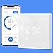 Smart WiFi Thermostat für Wasser-Fußbodenheizung und Gasboiler, Programmierbar Raumthermostat Unterstützen Alexa, Google Home Sprachsteuerung und Smart Life App Fernbedienung (2,4-GHz-WiFi)