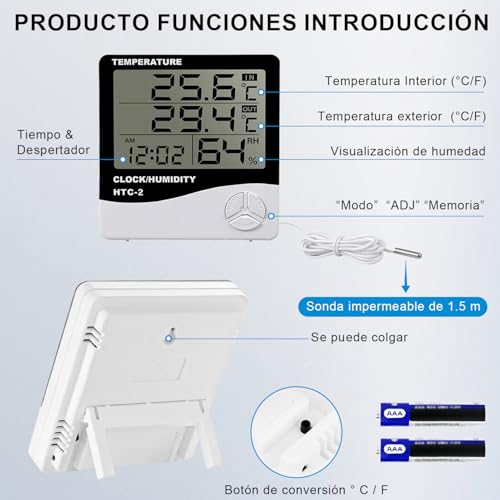 Termómetros ambientales Truper 5 Imagen adicional