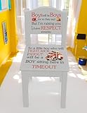 Children's Time out chair, Nusery or Playroom Chair, Cute Chair for Baby Shower Gift