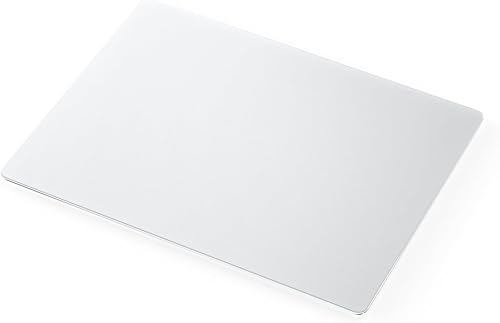 Miniatura 9 de Alfombrillas de mouse grandes de vidrio para juegos, protectores de escritorio de oficina, superficie lisa de vidrio templado para oficina y hogar