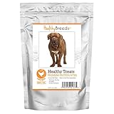 Healthy Breeds Dogue de Bordeaux Healthy Treats Premium Protein Bites Chicken Dog Treats 10 oz