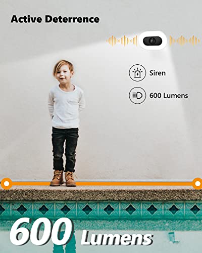 Indoor Camera 1080P And Outdoor Spotlight Camera 4K Kit For Home Security, Plug-In Wifi Camera Surveillance Camera With Night Vision, 2-Way Talk, 360 Degree View, Optional Storage, Data Protection #TOP5