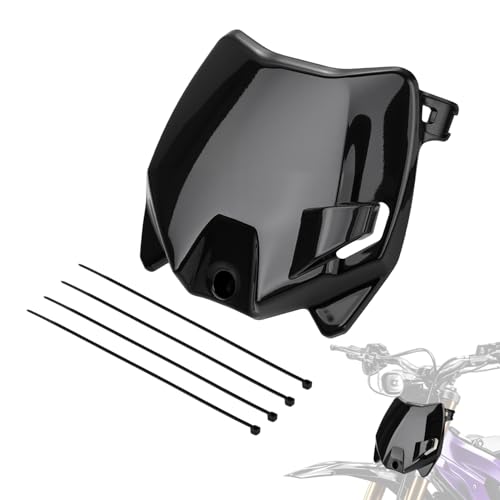 BIUGERCN Plaque Avant Moto pour Surron, Plaque Immatriculation Dirt Bike pour Surron Light Bee S X Talaria Sting MX3 MX4 MX5 TL4000 TL5500 VTT Électrique Noir