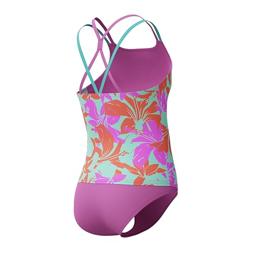 Image of Speedo girls Swimsuit Two Piece Tankini Thin Strap