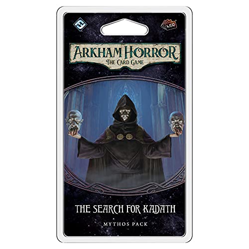 Arkham Horror The Card Game The Search for Kadath Mythos Pack | Horror Game | Mystery Game | Cooperative Card Game | Ages 14+ | 1-2 Players | Average Playtime 1-2 Hours | Made by Fantasy Flight Games