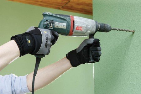 NIGRA fH gants anti-vibration de 10 g 