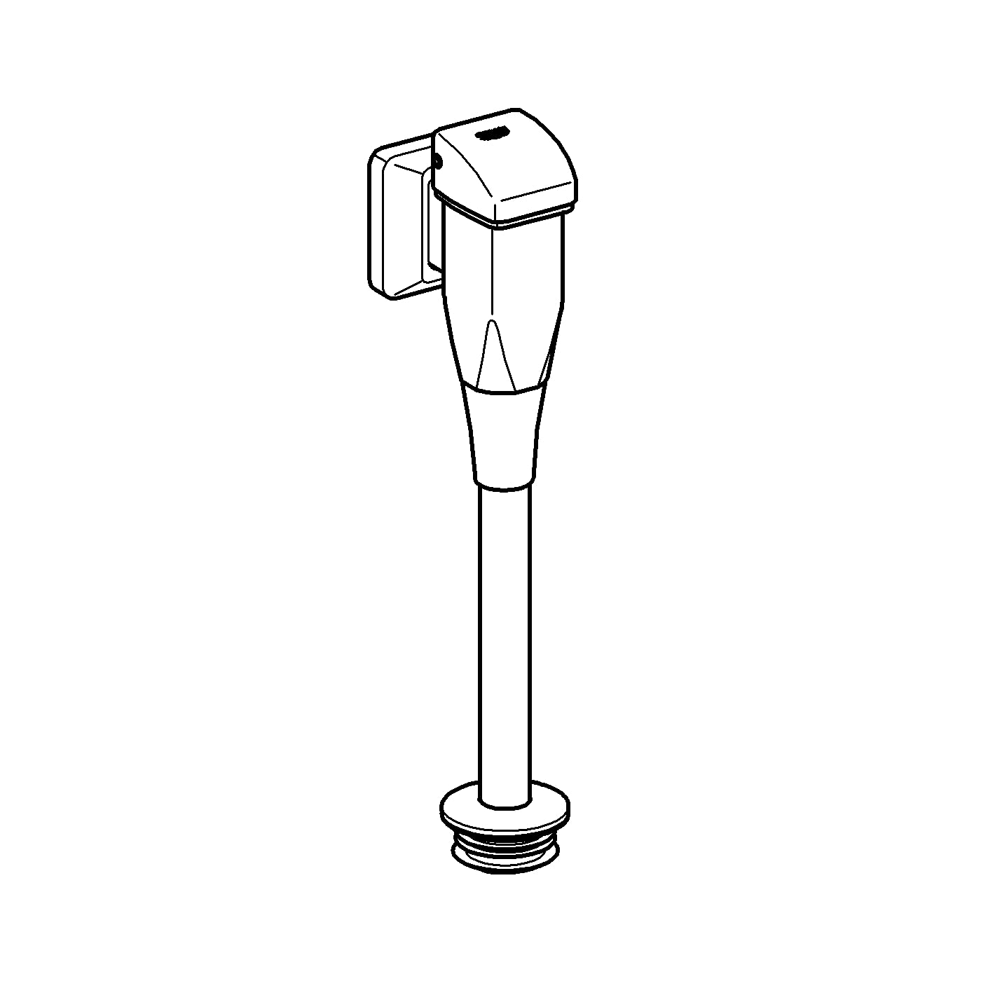 GROHE Urinal Spülventil Chrom 37437000