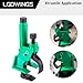 LGDWINGS Manual Tire Bead Breaker Adjustable Hammer Tires Changer Tool Easy-Operated Tire Repair Kit for ATV Tire Operation Tractors, Trucks, Cars - Green