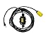 Ericson XG2-12-25G-15 Heavy Duty in-Line GFCI Cord Set, Auto Power Up, Molded NEMA 5-15 Plug, 1610-CG Connector, 12/3 SJTW, 120V/15 Amp, 25