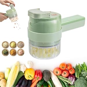 4 in 1 Vegetable Chopper Electric, ...
