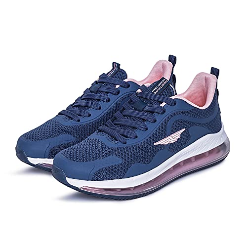 Image of Red Tape Women Blue Walking Shoes