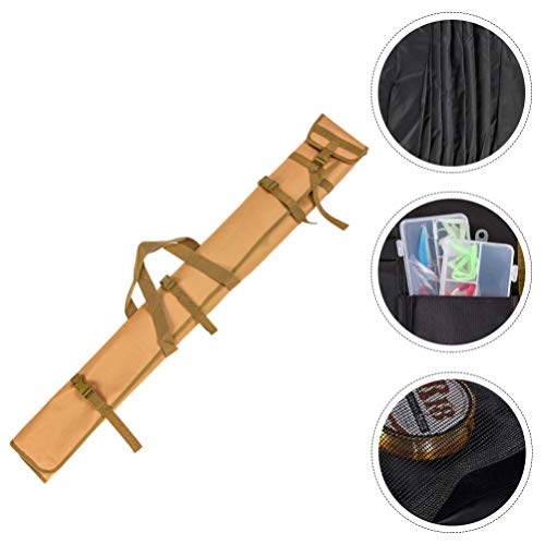 Bolsa para vara de pesca Besportble, suporte para vara de pescaria, bolsa para viagem, organizador d