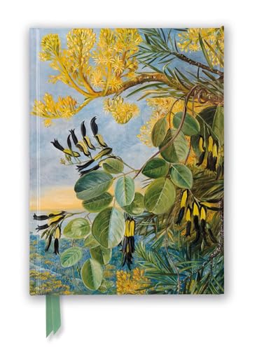 Kew Gardens: Marianne North: Flowers of the Flame-Tree and Yellow and Black Twiner, West Australia (Foiled Journal) (Flame Tree Notebooks)