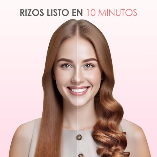 AraStyleon Rizador de Pelo Automático Bidireccional 32 mm | 3 Niveles de Temperatura (160-200°C) | Cerámica de Turmalina Rizador Automatico | Automatic Hair Curlers Para Cabello Largo - imagen 5