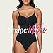 Benassie Women's Shapewear Bodysuit Tummy Control Body Shaper Seamless Sculpting Snatched Waist Body Suit