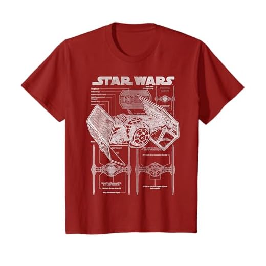 Star Wars TIE Fighter Blueprint Schematics Camiseta