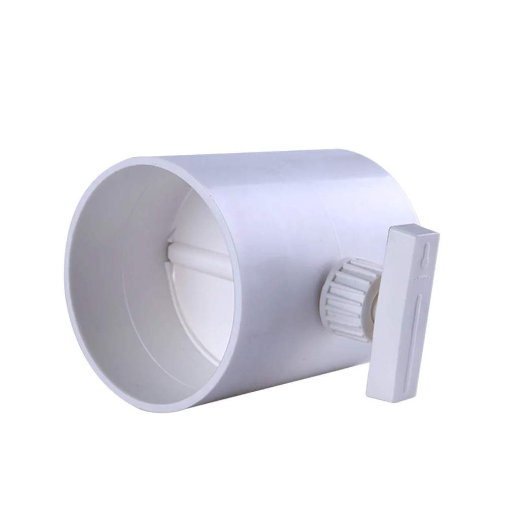 Buy Plastic Ducting Pipe Non Return Valve Connector with Backdraught