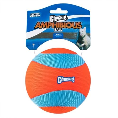 Image of Chuckit! Amphibious Mega Ball or Roller That Floats for Medium and Large Dogs | Doubles as a Fun Fetch Toy for Both Water and Land