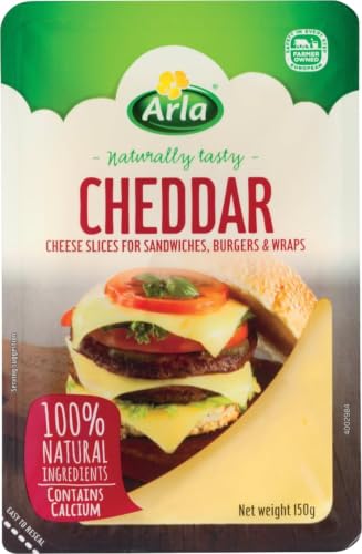 Arla Queso Cheddar Lonchas 100% Natural - 150g