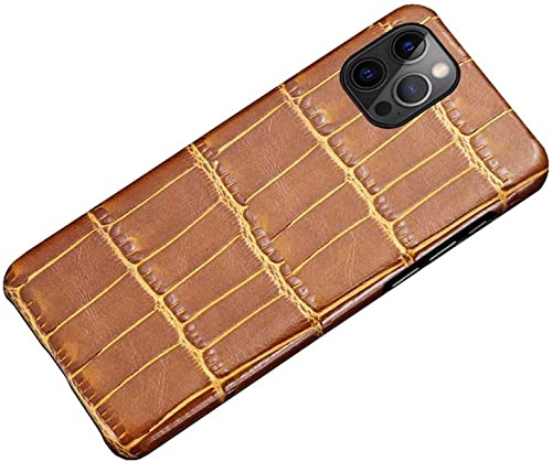 Coque iPhone 13 Pro cuir crocodile pour une protection chic au quotidien
