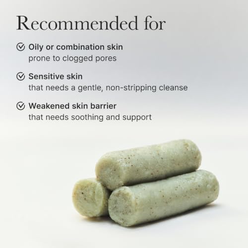 Image of ARENCIA Salicylic Acid, Green Tea + LHA Deep Pore Rice Cake Cleanser - Deep Pore Cleansing for All Skin Types, Korean Face Wash, 150ml / 5.07 fl oz