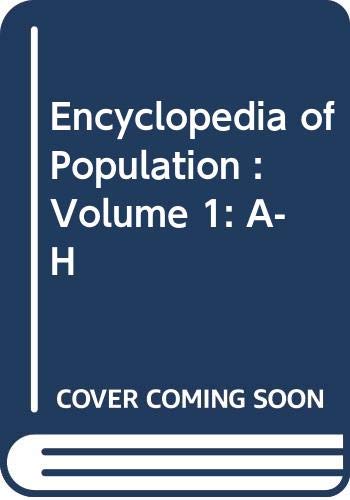 Buy Encyclopedia of Population: 1 — BookShops.in